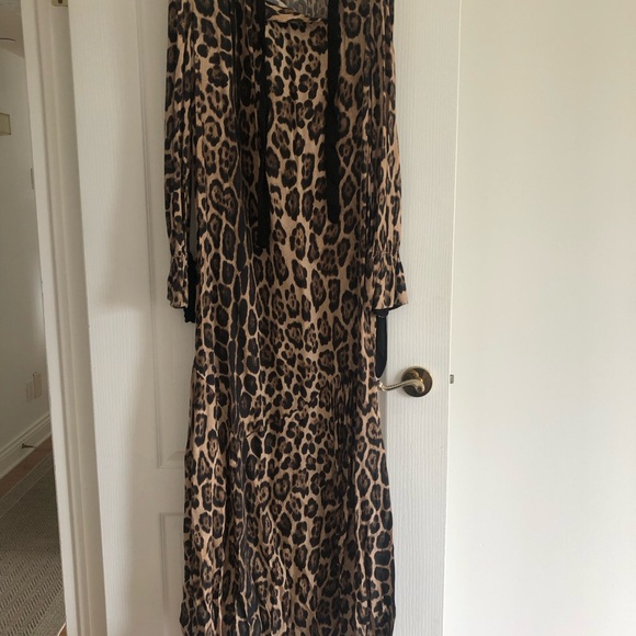Twinset On trend Leopard Print Maxi Dress - Picture 5 of 13